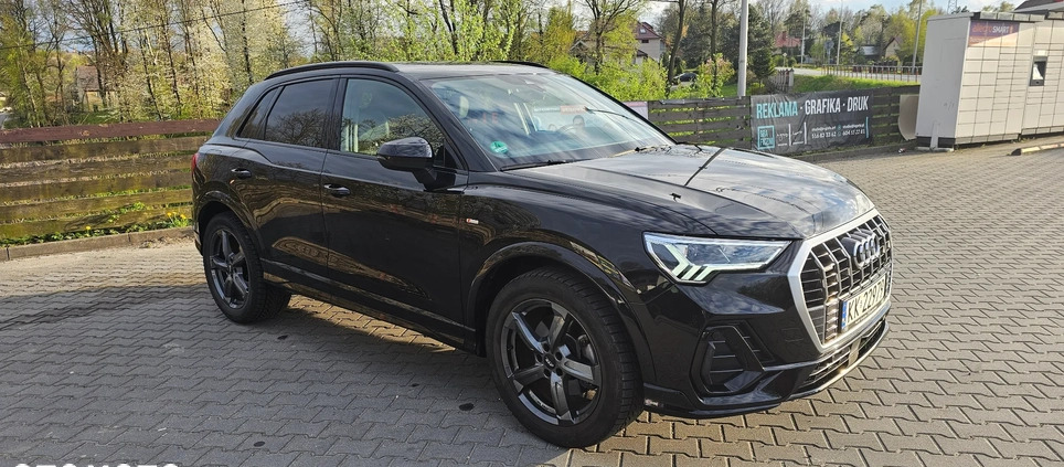 Audi Q3 cena 154999 przebieg: 17000, rok produkcji 2022 z Wieliczka małe 529